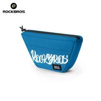 Rockbros Bike Front Tube Bag For Brompton Handlebar Bag Portable Large Capacity 0.7L Waterproof Multifunction Bag about 0.7L