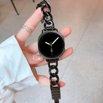 Skirta Samsung Galaxy Watch 8/8Classic Ultra Dirželis Grandinėlės tipo Apyrankė Riešo dirželis Watch 8 40MM 44mm 46MM 47MM Dirželio priedai Galaxy Ultra Band juoda