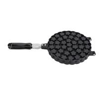 Heat Resistant Waffle Maker Pan Non Stick Press Plate Baking Tool  Breakfast juoda