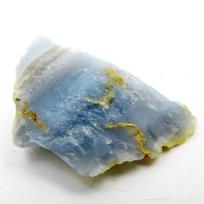 CERTIFIED 55 Ct Uncut Raw Opal Blue Perfect Rough Natural Loose Gemstone 23.7 mm approx mėlyna