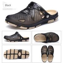 Vyriški šlepetės basutės Guminės Laisvalaikio Vyriški Batai Vasaros Mada Paplūdimio Šlepetės Sapatos Hembre Sapatenis Masculino 45 juoda