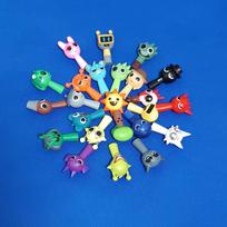 4.5Cm 24Pcs Funny Sprunki Figuras Model Pvc Sprunki Game Action  Toy Figuresgiving Game Fans Birthday Gifts For Kids Adults Children's Birthday Gift