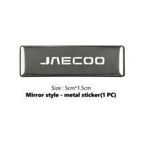 3D Metalinis Lipdukas Automobilio Logotipas Galinės Bagažinės Kėbulo Emblemos Lipdukai Decal Skirtas JAECOO J7 PHEV J8 2WD AWD