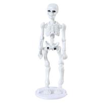 Movable Skeleton Toy, 9cm Fully Body Human Skeleton Model Perfect for Halloween Decoration Suitable for Various Project 1