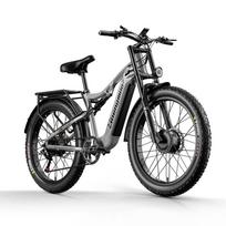 Shengmilo S600 Adult Electric Bike 1000W*2 Motor 48V 17.5Ah Battery 26  Fat Tire Electric Bicycle