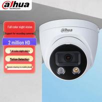 Dahua 2MP Full-Color PoE Dome Surveillance Camera CN plug (adapter included)