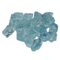 Lab-Created 172.20 Ct Aquamarine Raw Crystal Rough Good Quality Loose Gemstone 15 to 25 mm approx. šviesiai mėlyna spalva