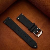 Soft Soft Suede Strap 20mm Quick Release Strap Comfortable Calfskin Bracelet  Smartwatch Use
