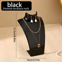 1 portrait jewelry display stand vertical necklace earring storage stand, jewelry store home display stand perfect holiday gift juoda
