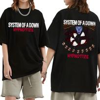 System of A Down Hypnotize Grafiniai Marškinėliai Vyrams Moterims Alternatyvaus Metalo Muzikos Marškinėliai Vyriški Vintažiniai Dideli Marškinėliai S įvairiaspalvis
