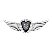 3D metaliniai sparnai, automobilio bagažinės sparno emblemos lipdukai, skirti „Volvo T6 AWD C30 C40 C50 C70 S40 S60 S70 S80 S90 V40 V50 XC90“