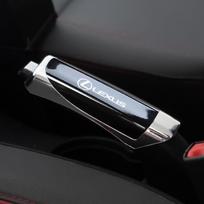 Car Hand Brake Cover Carbon Fiber Handbrake Grip Cover For Lexus GX470 LS400 LX470 LX570 RC350 UX250h ES350 RX450h NX RX LX GX