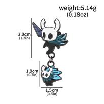 Game Hollow Knight Lapel Caterpillar Pins Backpack Brooch Bone Nail The Pale king Grimm Enamel Pin for Women Men Badge Jewelry