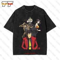 Lupin Iii Lupin The Third Cartone Anni  Mito Vintage Oversized TShirt UV S