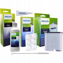 Zestaw Do Philips Saeco Filtr Ca6903 Odkamieniacz Ca6700 Tabletki Smar