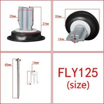 For Piaggio FLY125 150rRAL Vespa LX LVX 125 150 125 Sportcity 125 150 200 Motorcycle Carburetor Vacuum Film Piston Repair Kit FLY125