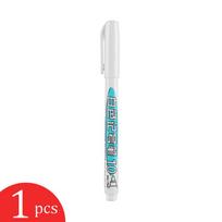 1/2/3pcs Acrylic White Permanent Paint Pen for Wood Rock Plastic Leather Glass Stone Metal Canvas Ceramic Deep Hole Marker 1.0MM