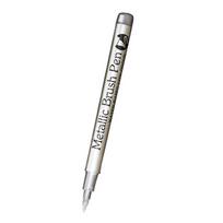 3/1Pcs/set Permanent Brush Metallic Art Markers Pens Silver/Gold/Copper/White Paint Pen for Rock Halloween Pumpkin Christmas