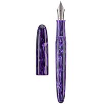 Nauja versija Asvine C80 Dervos Rašalo Konverteris Fontanas Nr.8 EF/F/M/Stub 1.1 Plunksna Rankų Darbo Didelis Rašymo Rašiklis (Purple,EF(0.38mm)) violetinė