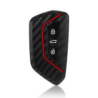 Car Key Case For Vw Golf 8 Mk8 Gti Gtd R Id3 Id4  Decoration Silicone Car Key Case Fob Holder Cover Trim Car Accessories