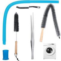 5PCS Universal Dryer Vent Cleaner Kit Lint Remover  Compatible Most Vacuum Cleaners