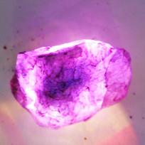 Raw Rough Dyed 391.50 Ct Natural Purple Sapphire Loose Gemstone CERTIFIED 51.9 mm approx violetinė