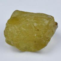 Uncut Raw Rough 90.80 Ct Natural Lemon Topaz CERTIFIED Loose Gemstone 27.1 mm approx citrina