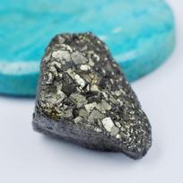 Uncut Raw Rough Mineral Pyrite Crystal 30.10 Ct Natural Loose Gemstone CERTIFIED 18.5 mm approx auksinė