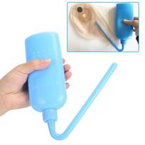 300 ml Moterų higienos valymo kolostomijos maišelis plastikinis plovimo butelis Ostomijos maišeliai 300ml white