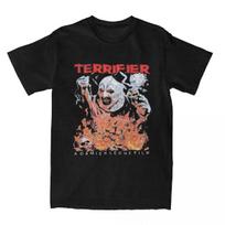 All Seasons Men Women's Terrifier 2 Art The Clown T Shirt Outfit  T-shirt Clothes Fun Tees S juoda