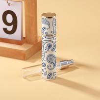 10ml Mini Perfume Bottle Refillable Essential Oil Alcohol Spray Rotating Bottle PU Leather Spray Atomizer Bottle
