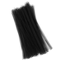 100Pcs Single Loop Wire Binding Spines 12.7mm 1 2in 48 Teeth 4:1 Pitch 360 Degree 90 Sheet Capacity Spiral Binding