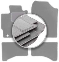 Gray car mats for: Toyota Yaris IV Hybrid hatchback (2020-)