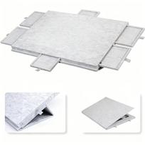 Rotating Puzzle Table with 6 Lids and Drawers - Holds 1000 DIY Rotating Puzzles, Includes Drawers and Lids - Sturdy Puzzle Table