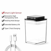 Self Circulating Small Goldfish Tan Transparent Transparent Aquarium New Desktop Fish Tank  Home balta