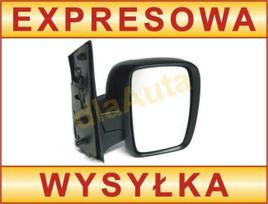 Fiat Scudo II 07-16 manual outside mirror BLACK right