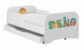 Vaikiška lova MIKI 140x70 DINO KIDS