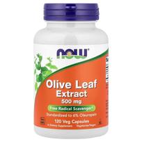 NOW Foods Olive Leaf Extract 500 mg Veg Capsules, 120 Count 120 pcs - 1 ea
