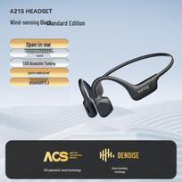 SANAG A21S Open-Ear Air Conduction Sports Bluetooth Headphones juoda
