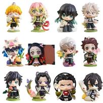 Tanjiro Hot Kamado Nezuko Anime Cartoon Figure Creative Statue Model Ornament Surprise Gift For Kids Adults Children's Birthday Gift Holiday Present
