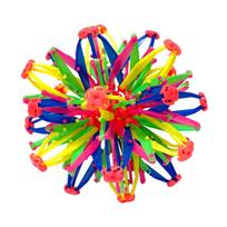 Telescopic Large Ball Magic Blossom Ball Telescopic Ball Variable Size Small Ball Outdoor Hand Throwing Ball For Kids Adults Children's Birthday Gift blue