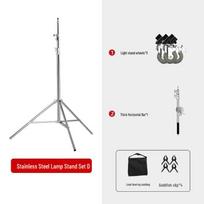 Miao Tu Telescopic Stainless Steel Light Stand