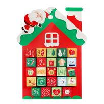 Upgrades Paper Snowman Advent Calendars Holiday Decors 24 Compartments Christmas Countdowns Hanging Ornament Kids Activity 1