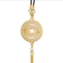For Opel OPC Astra K Vectra Corsa Zafira Insignia Mokka Car Styling Rearview Mirror Hanging Ornament Pendant Decor Accessories auksinė