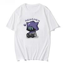 Kawaii VALORANT Shirt Men Omen Cartoon T-Shirts Women Fashion Tops Boys Girls Game Printed Harajuku 2026 New Shirt-tee Unisex S įvairiaspalvis