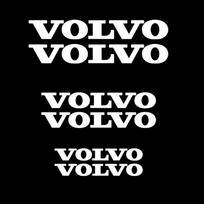 6Pcs High Temp Resistant Car Brake Caliper Stickers For Volvo XC60 XC90 S60 S90, Waterproof Vinyl Decal Auto Tuning Accessories
