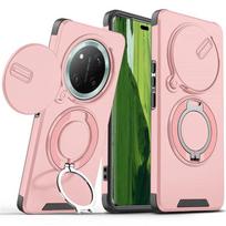For Honor Magic 7 Lite Magic7lite Shockproof Hybrid Magnetic Stand Phone Case for Honor X9C Slide Lens Armor Protection Cover For honor magic7lite