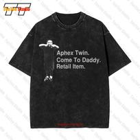 Aphex Twin Come To Daddy Vintage Oversized TShirt WUZ S