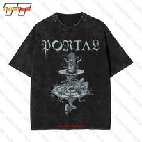 Portal Band Logo Vintage Oversized TShirt PU S