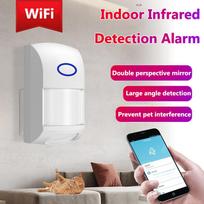 Tuya Smart WiFi PIR Infrared Motion Detector Wireless Home Security System Anti-Pet & Anti-Crawling Infrared Human Body Sensor
